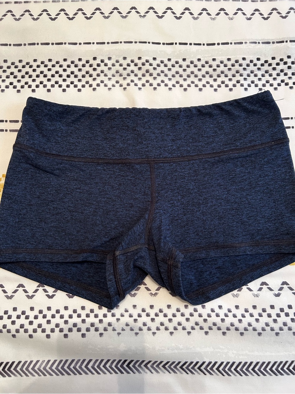 Fleo Women's Navy Blue Athletic Shorts